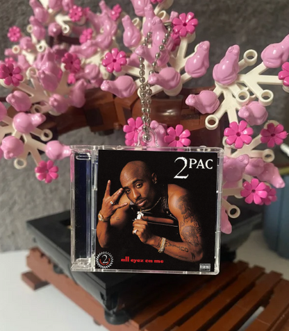 Album All eyez on me, 2pac, petit album, porte clé